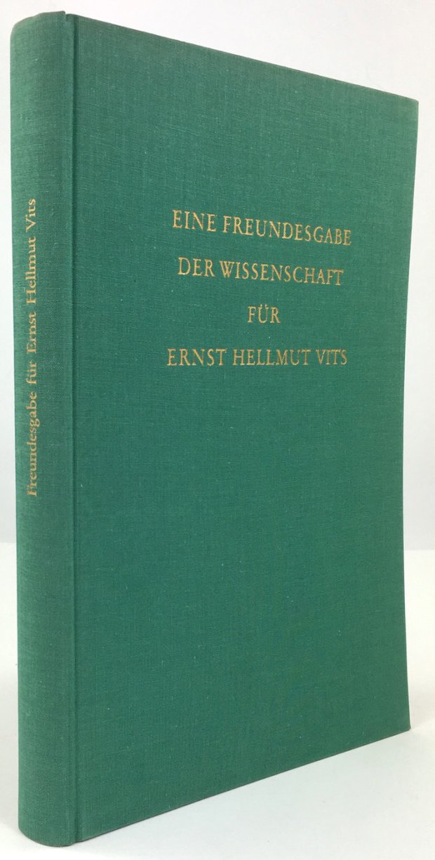Abbildung von "Eine Freundesgabe der Wissenschaft für Ernst Hellmut Vits zur Vollendung seines 60. Lebensjahres am 19. September 1963."
