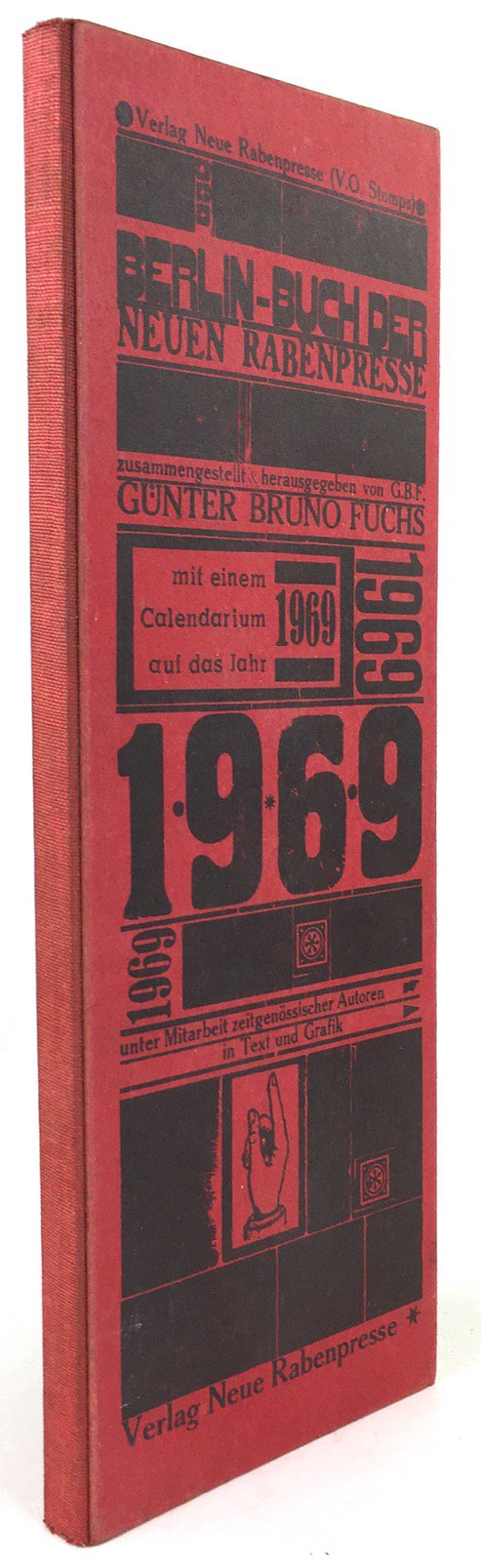 Abbildung von "Berlin - Buch der Neuen Rabenpresse. Unter Mitarbeit zeitgenössischer Autorn in Text und Grafik..."