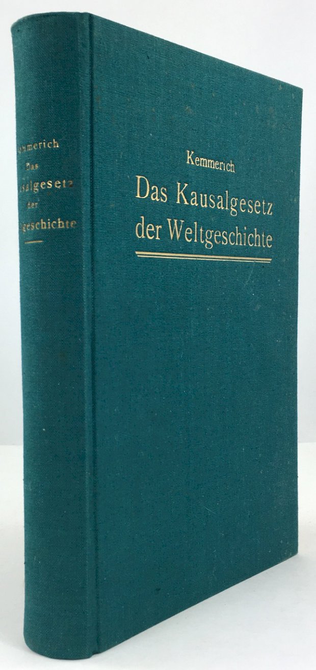 Abbildung von "Das Kausalgesetz der Weltgeschichte. 2., verbesserte Auflage in einem Bande."