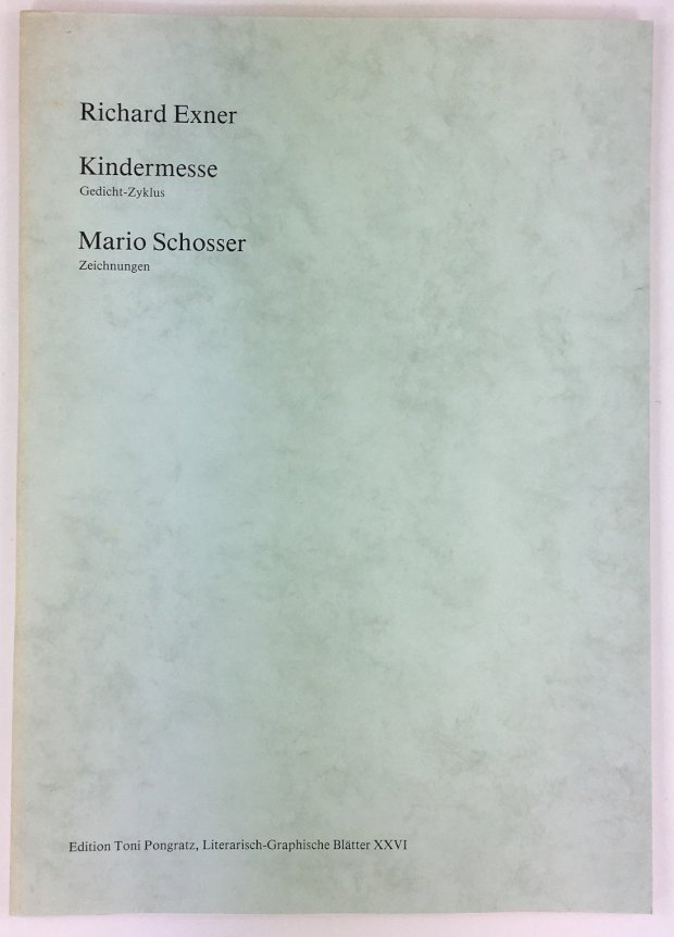 Abbildung von "Kindermesse. Gedicht - Zyklus. Mario Schosser : Zeichnungen."