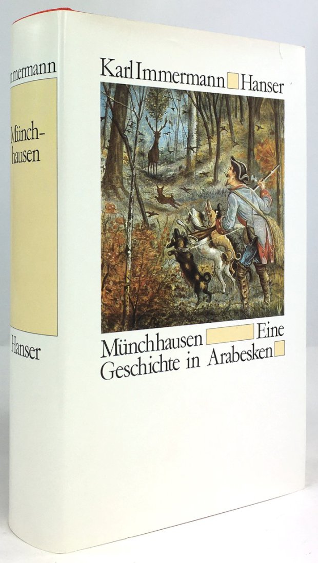 Abbildung von "Münchhausen. Eine Geschichte in Arabesken. Herausgegeben von Peter Hasubek."