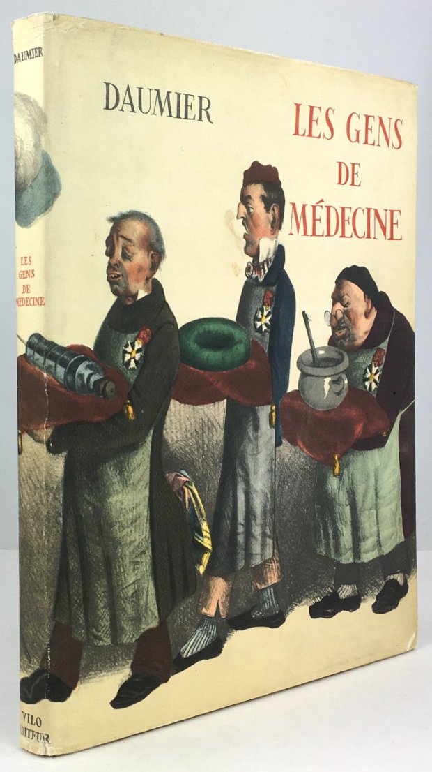 Abbildung von "Les Gens de Médecine dans l'Oeuvre de Daumier. Catalogue raisonné de Jean Adhémar."