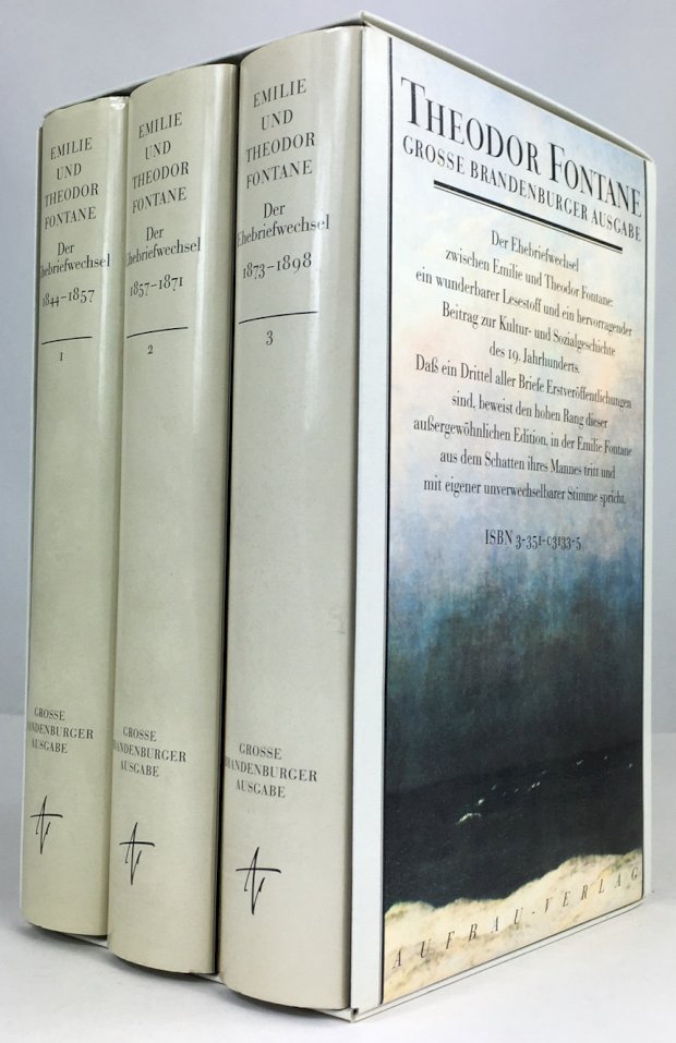 Abbildung von "Der Ehebriefwechsel. Grosse Brandenburger Ausgabe. Herausgegeben von Gotthard Erler. 2. Auflage..."