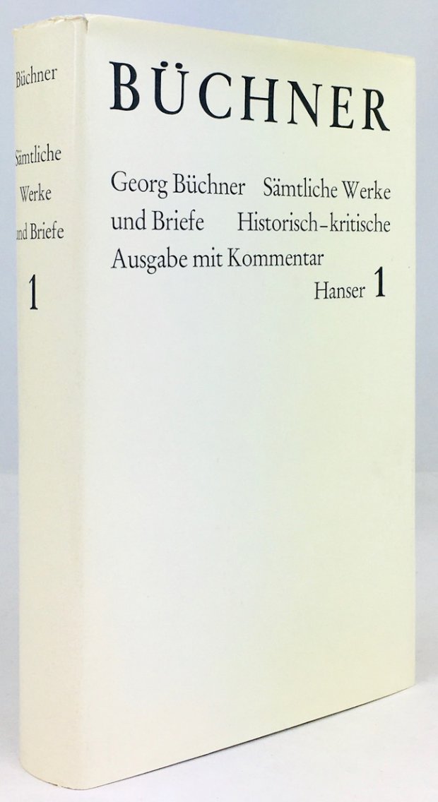 Abbildung von "Sämtliche Werke und Briefe - Erster Band : Dichtungen und Übersetzungen mit Dokumentationen zur Stoffgeschichte..."