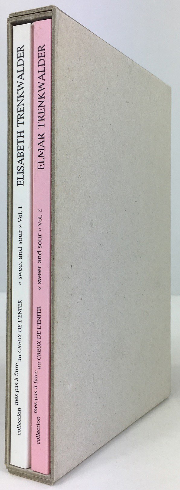 Abbildung von "<< sweet and sour >> Volume 1 : Elisabeth Trenkwalder / Volume 2 : Elmar Trenkwalder."