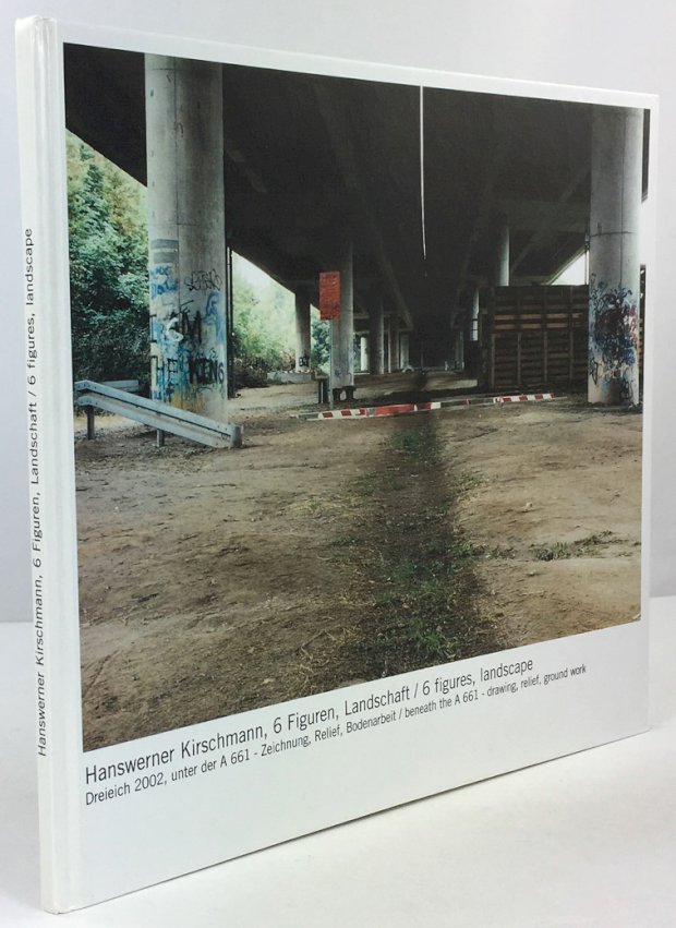 Abbildung von "6 Figuren, Landschaft / 6 figures, landscape. Dreieich 2002, unter der A 661. Zeichnung,..."