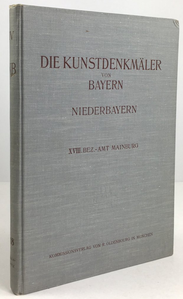 Abbildung von "Bezirksamt Mainburg. Mit einer historischen Einleitung von Hans Ring. Mit zeichnerischen Aufnahmen von Kurt Müllerklein..."