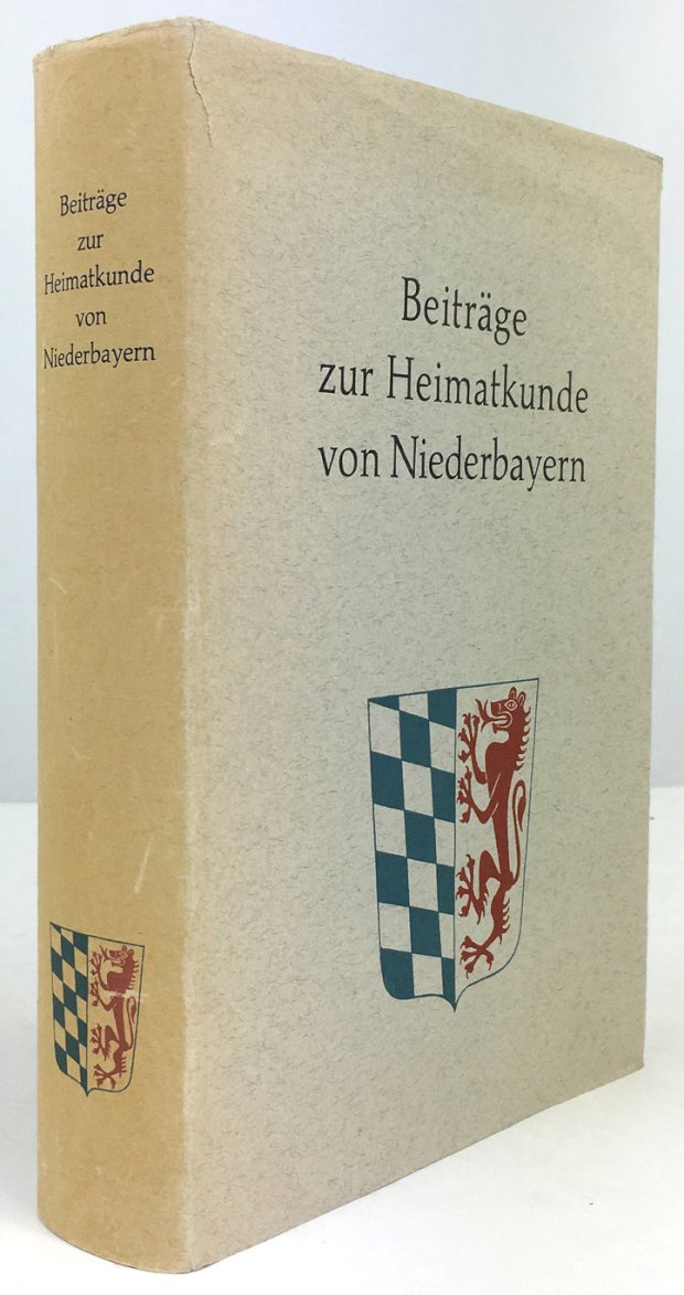 Abbildung von "Beiträge zur Heimatkunde von Niederbayern. Herausgegeben von der Schulabteilung der Regierung von Niederbayern."