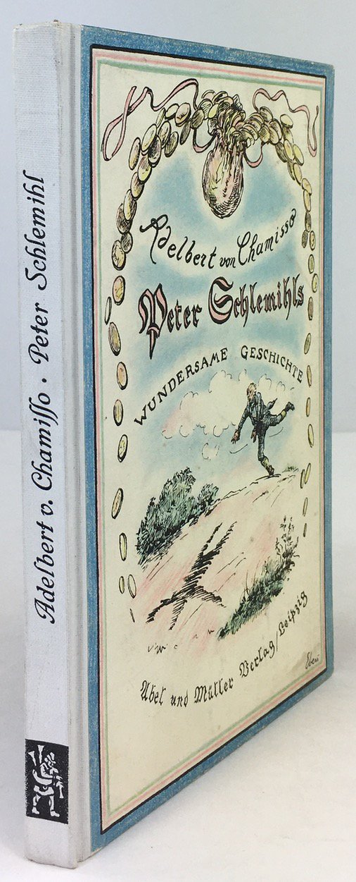 Abbildung von "Peter Schlemihls wundersame Geschichte. Mit 4 farbigen und vielen schwarzen Bildern von Hermann Ebers."