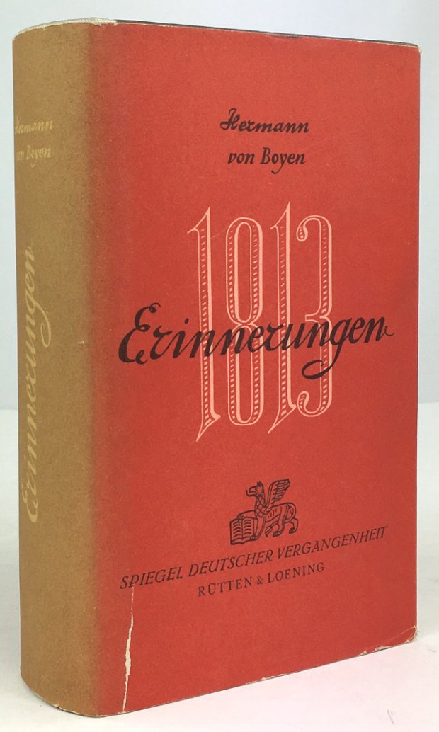 Abbildung von "Erinnerungen 1771-1813. Herausgegeben von Christfried Coler."