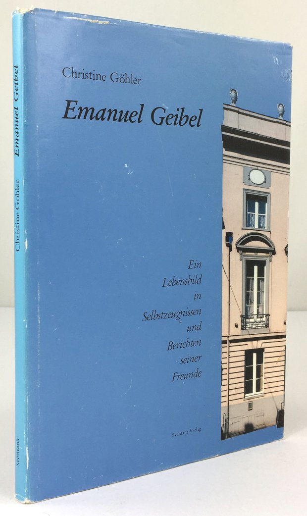 Abbildung von "Emanuel Geibel. Ein Lebensbild in Selbstzeugnissen und Berichten seiner Familie."
