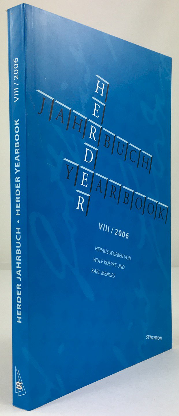 Abbildung von "Herder Jahrbuch / Herder Yearbook VIII / 2006."