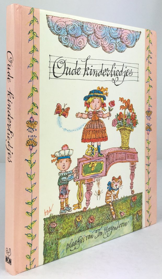 Abbildung von "Oude Kinderliedjes, met plaatjes van Jan Hoogendoorn. Liedjes verzameld door Alice Bergers en Liesbeth Kuitenbrouwer..."