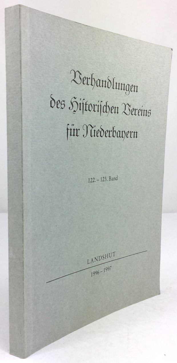Abbildung von "Verhandlungen des historischen Vereins für Niederbayern, 122. - 123. Band."