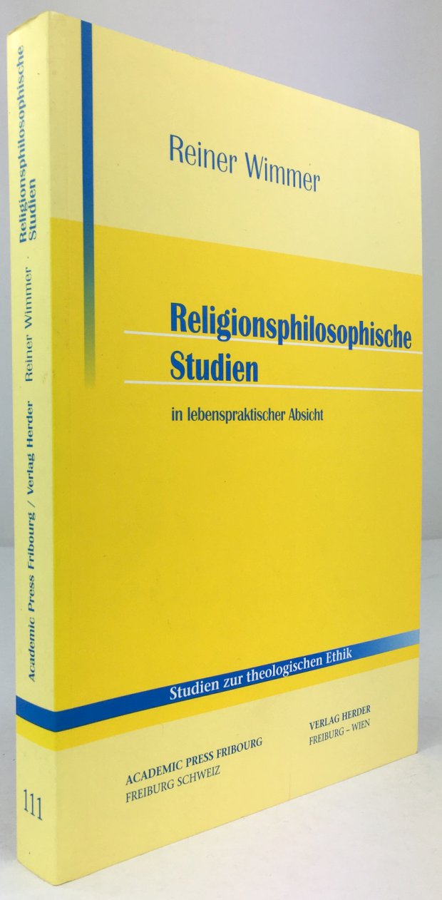 Abbildung von "Religionsphilosophische Studien in lebenspraktischer Absicht."