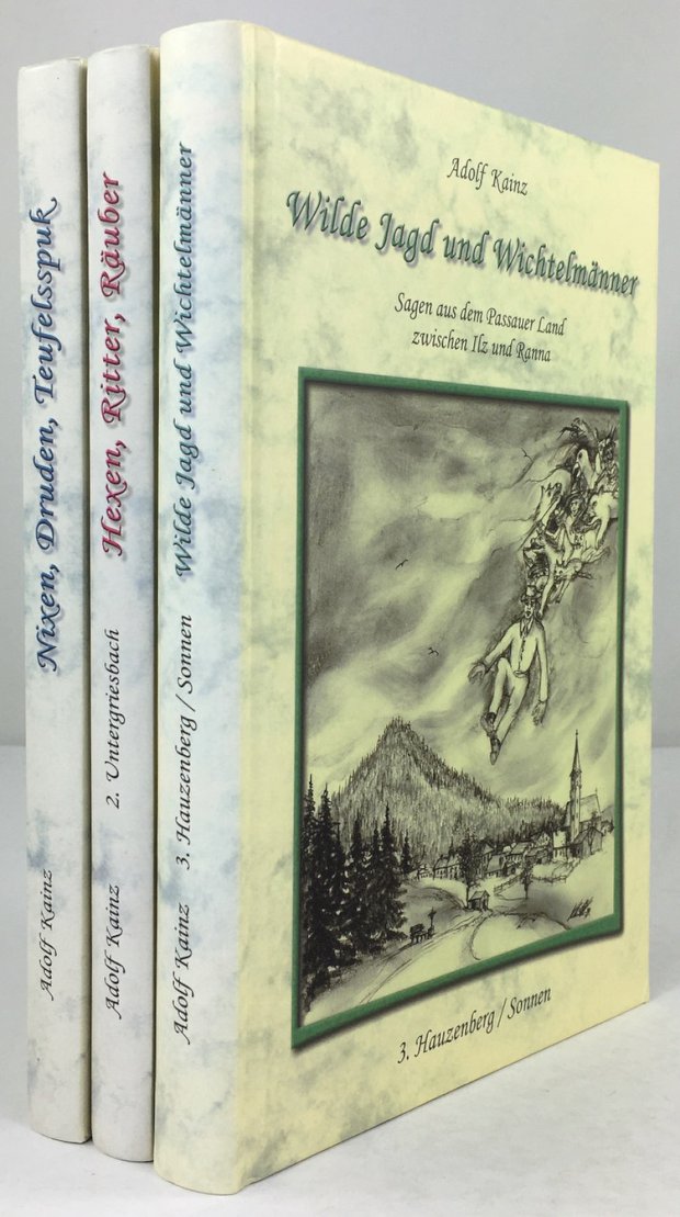 Abbildung von "Sagen aus dem Passauer Land zwischen Ilz und Ranna. (3 Bände,..."