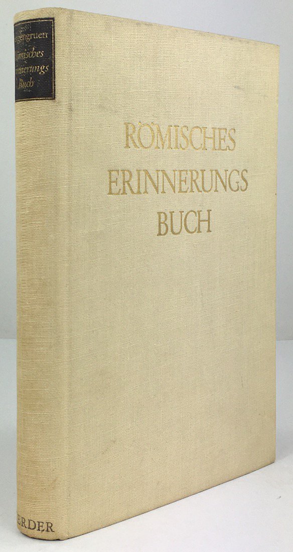 Abbildung von "Römisches Erinnnerungsbuch. Bildteil : Charlotte Bergengruen. Zweite Auflage."