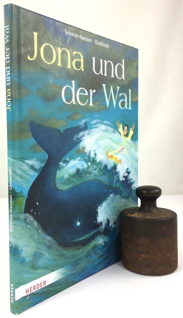 Abbildung von "Jona und der Wal. Gereimt von Elke-Maria Schmidt-Hanssen. Mit Bildern von Daniela Chudzinski."