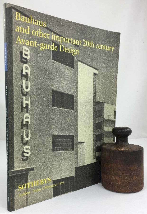 Abbildung von "Bauhaus and other important 20th century Avant-garde Design. Auction 1 November 1996."