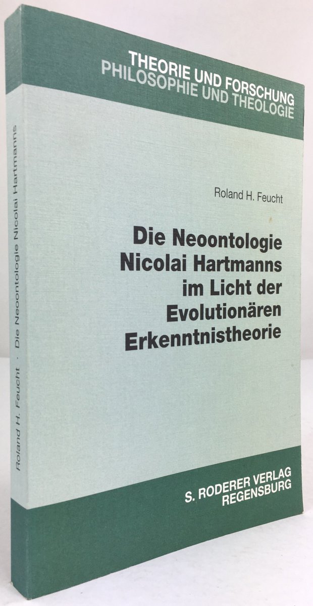 Abbildung von "Die Neoontologie Nicolai Hartmanns im Licht der Evolutionären Erkenntnistheorie."