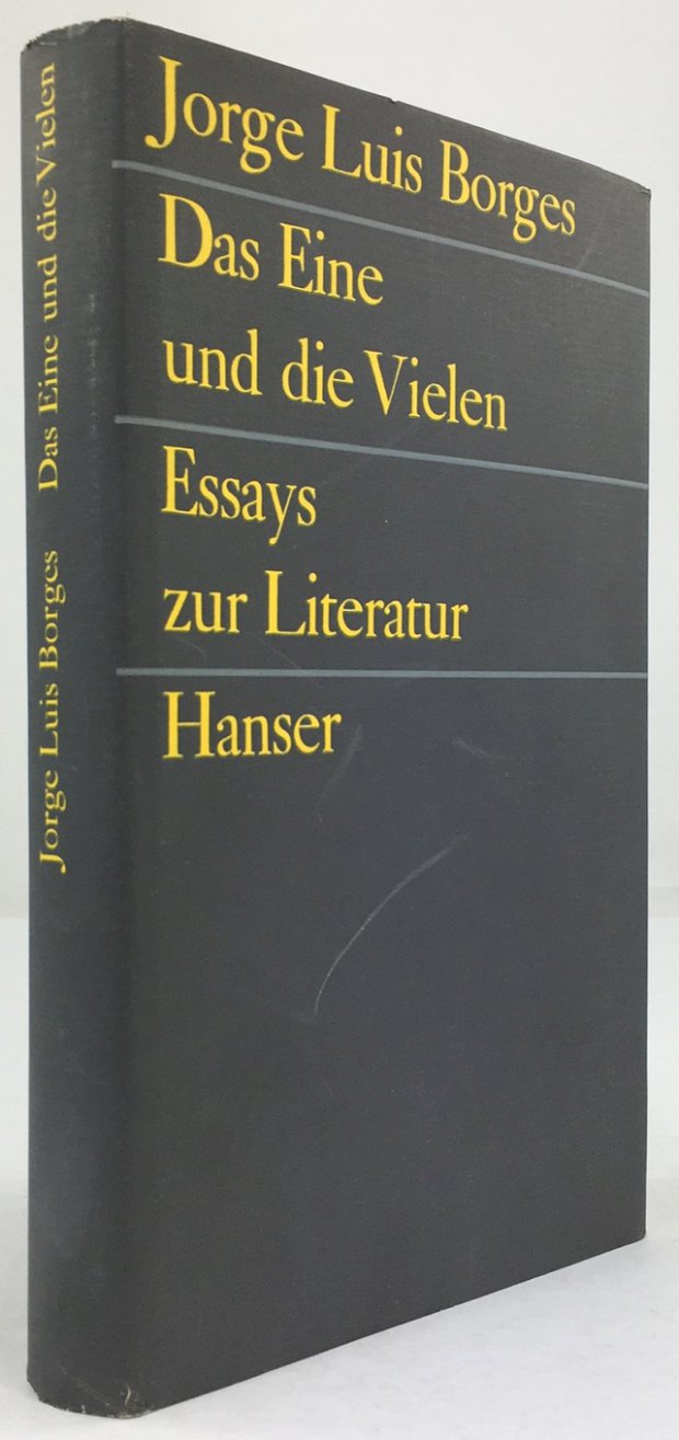 Abbildung von "Das Eine und die Vielen. Essays zur Literatur. Aus dem Spanischen übertragen von Karl August Horst."