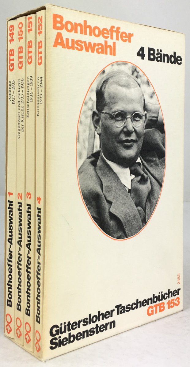 Abbildung von "Bonhoeffer-Auswahl. 2. Aufl. (4 Bde.). Bd. 1: Anfänge 1927 - 1933. /..."