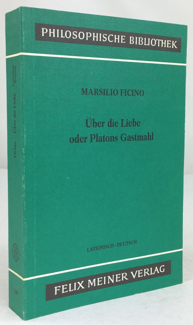 Abbildung von "Über die Liebe oder Platons Gastmahl. Übersetzt von Karl Paul Hasse..."