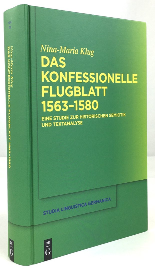 Abbildung von "Das konfessionelle Flugblatt. Eine Studie zur historischen Semiotik und Textanalyse."