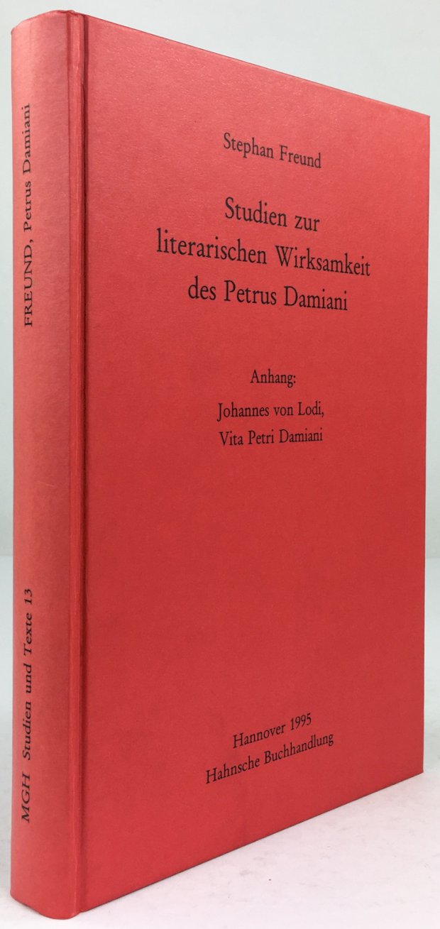 Abbildung von "Studien zur literarischen Wirksamkeit des Petrus Damiani. Anhang: Johannes von Lodi,..."