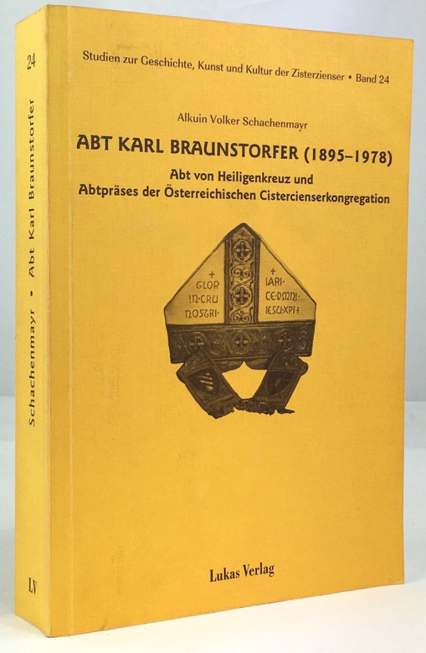 Abbildung von "Abt Karl Braunstorfer (1895-1978). Abt von Heiligenkreuz und Altpräses der Österreichischen Cistercienserkongregation."