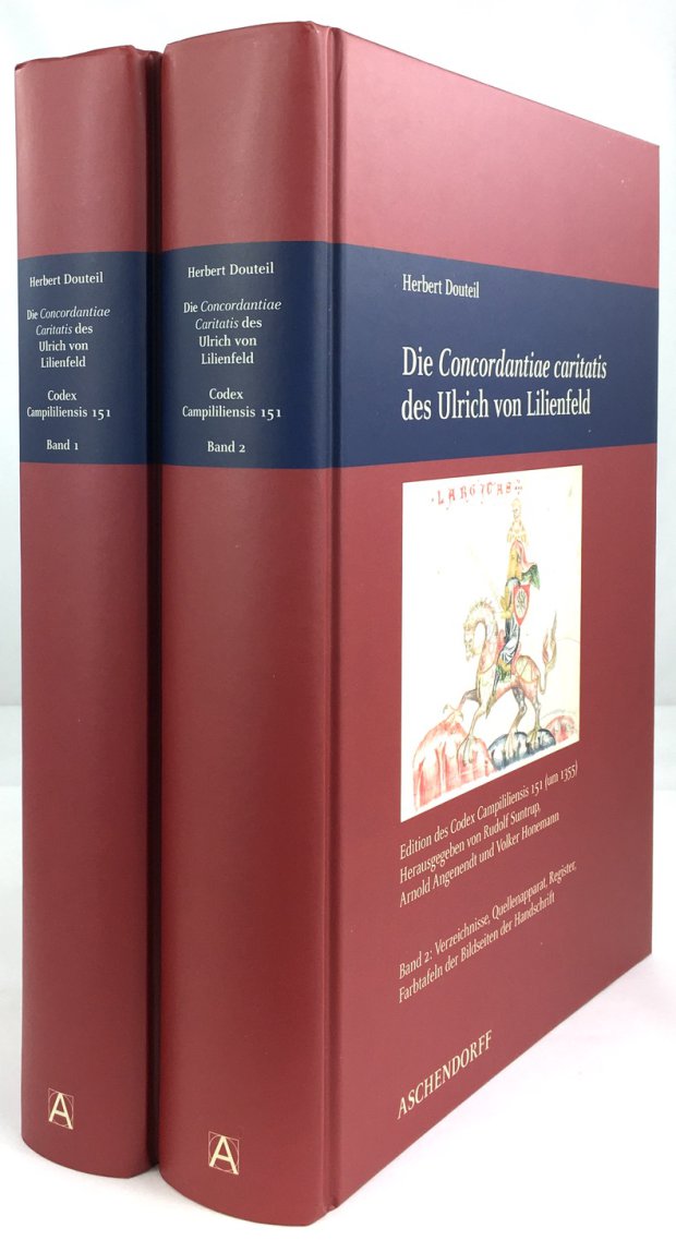 Abbildung von "Die Concordantiae caritatis des Ulrich von Lilienfeld. Edition des Codex Campililiensis 151 (um 1355)..."