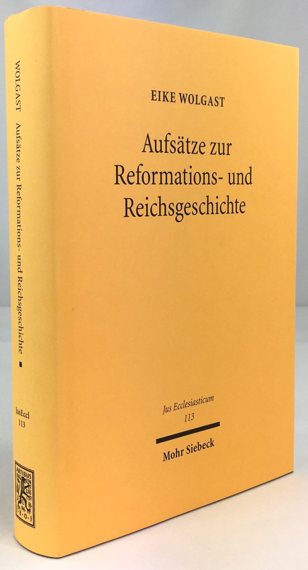 Abbildung von "Aufsätze zur Reformations- und Reichsgeschichte."