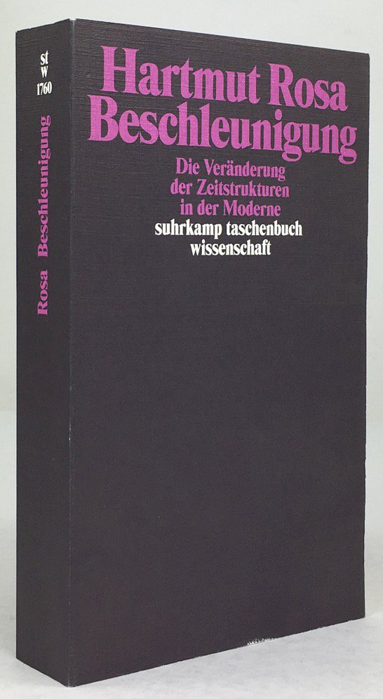 Abbildung von "Beschleunigung. Die Veränderung der Zeitstrukturen in der Moderne. 11. Aufl."