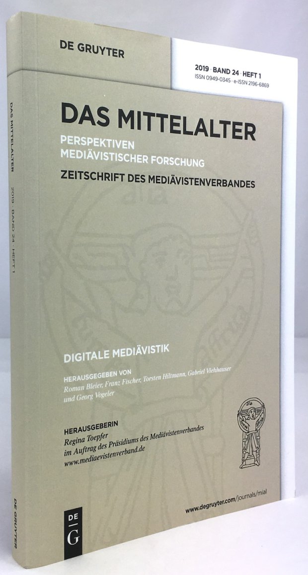 Abbildung von "Das Mittelalter. Perspektiven Mediävistischer Forschung. Digitale Mediävistik. Zeitschrift des Mediävistenverbandes."