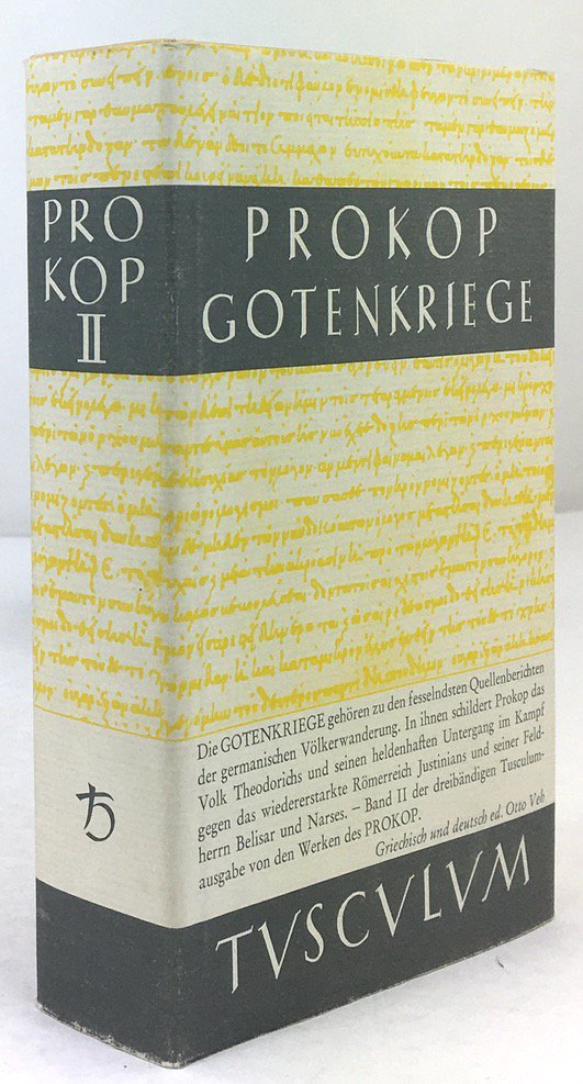 Abbildung von "Gotenkriege. Griechisch - Deutsch ed. Otto Veh. 1. Aufl."