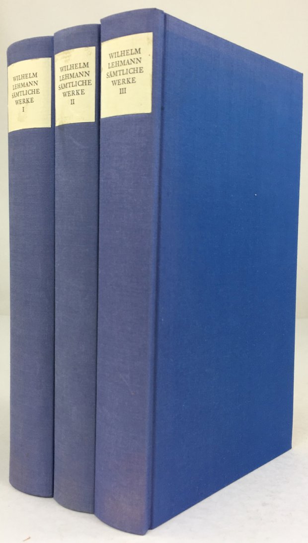 Abbildung von "Sämtliche Werke in drei Bänden (cplt.)."