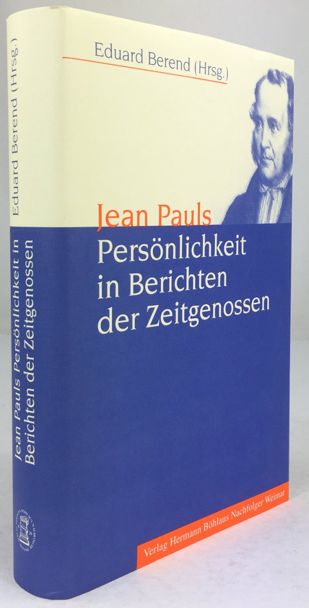 Abbildung von "Jean Pauls Persönlichkeit in Berichten der Zeitgenossen. Mit einem Nachwort von Kurt Wölfel..."