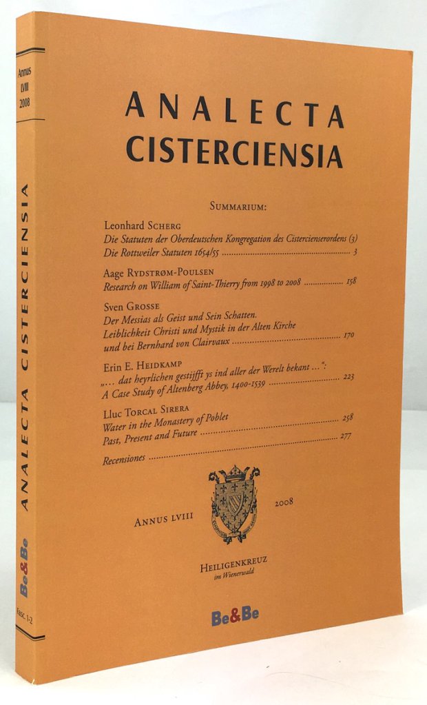 Abbildung von "Analecta Cisterciensia. Annus LVIII. 2008."