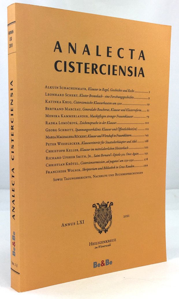 Abbildung von "Analecta Cisterciensia. Annus LXI. 2011."