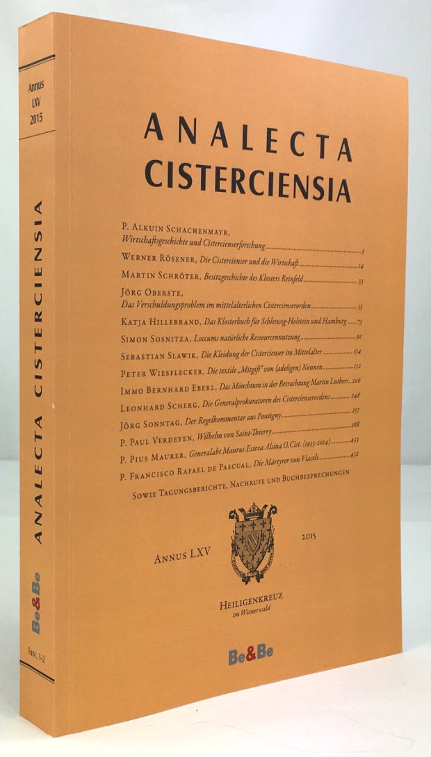 Abbildung von "Analecta Cisterciensia. Annus LXV. 2015."
