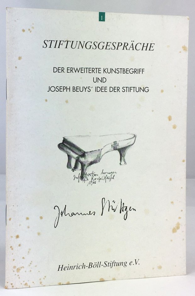 Abbildung von "Der erweiterte Kunstbegriff und Joseph Beuys' Idee der Stiftung. Zeichnungen von Johannes Stüttgen."