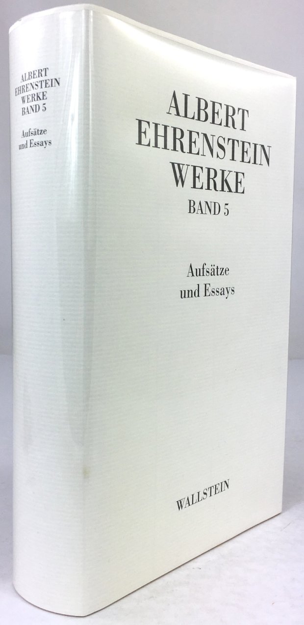 Abbildung von "Aufsätze und Essays. Herausgegeben von Hanni Mittelmann. (= Werke, Band 5)."