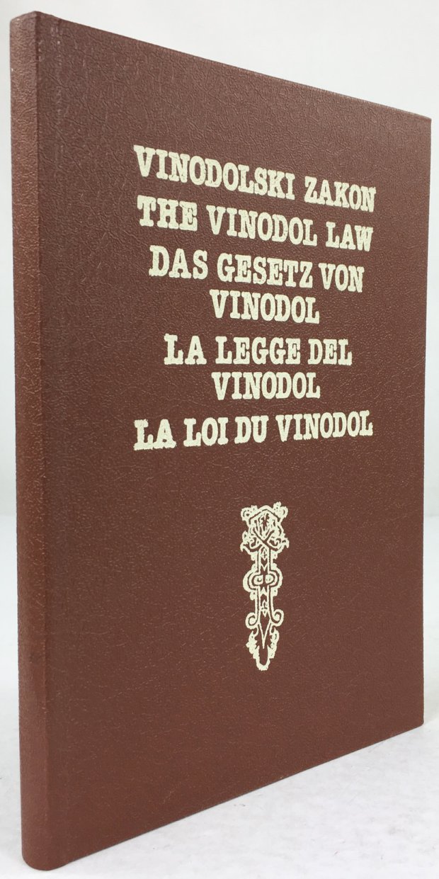 Abbildung von "Vinodolski Zakon (s uvodnim napomenama) / The Vinodol Law (with introductory notes) /..."