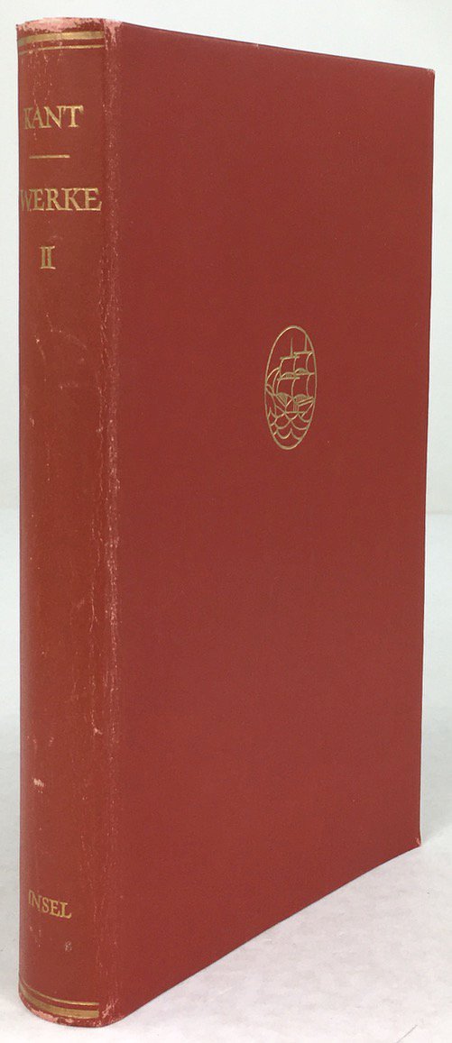 Abbildung von "Kritik der reinen Vernunft. Herausgegeben von Wilhelm Weischedel (= Werke in sechs Bänden,..."