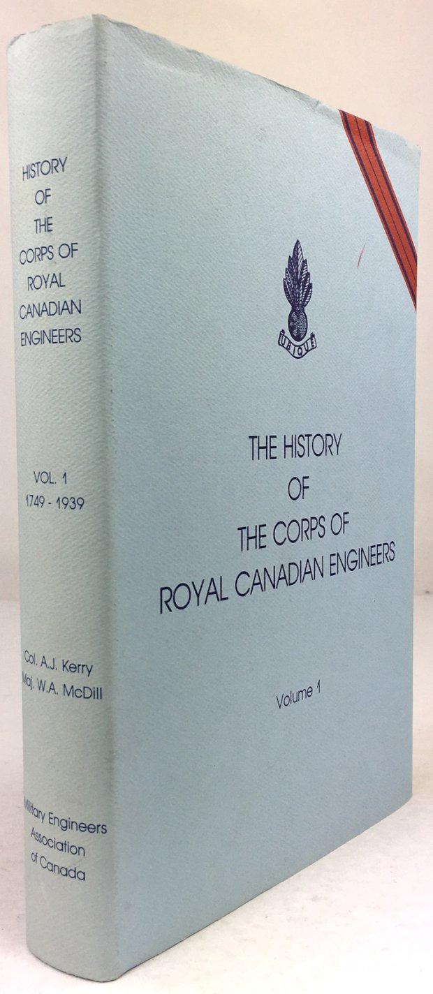 Abbildung von "The History of the Corps of Royal Canadian Engineers. Volume 1: 1749 - 1939. Maps drawn by Corporal P. Heinrichs."