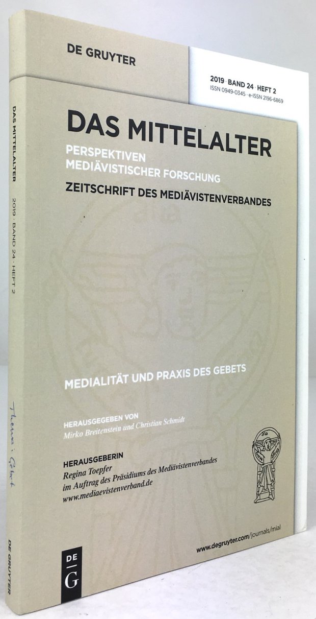 Abbildung von "Medialität und Praxis des Gebets."