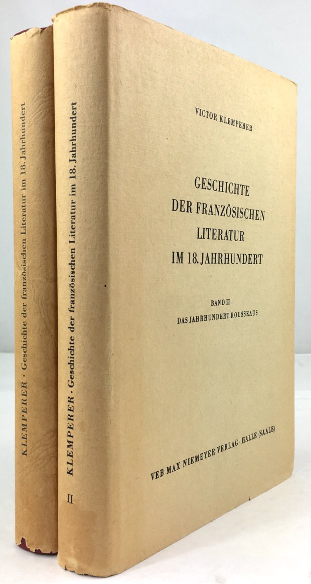 Abbildung von "Geschichte der französischen Literatur im 18. Jahrhundert. Band I : Das Jahrhundert Voltaires..."