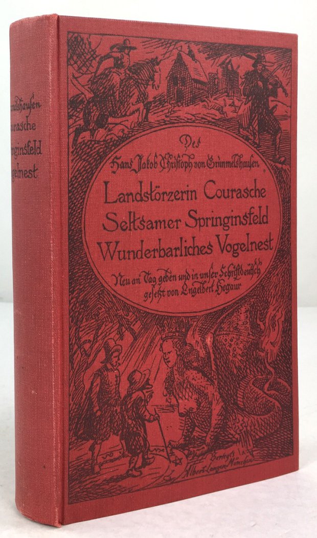 Abbildung von "Lebensbeschreibung der Landstörzerin Courasche. / Der seltsame Springinsfeld. / Das wunderbarliche Vogelnest..."