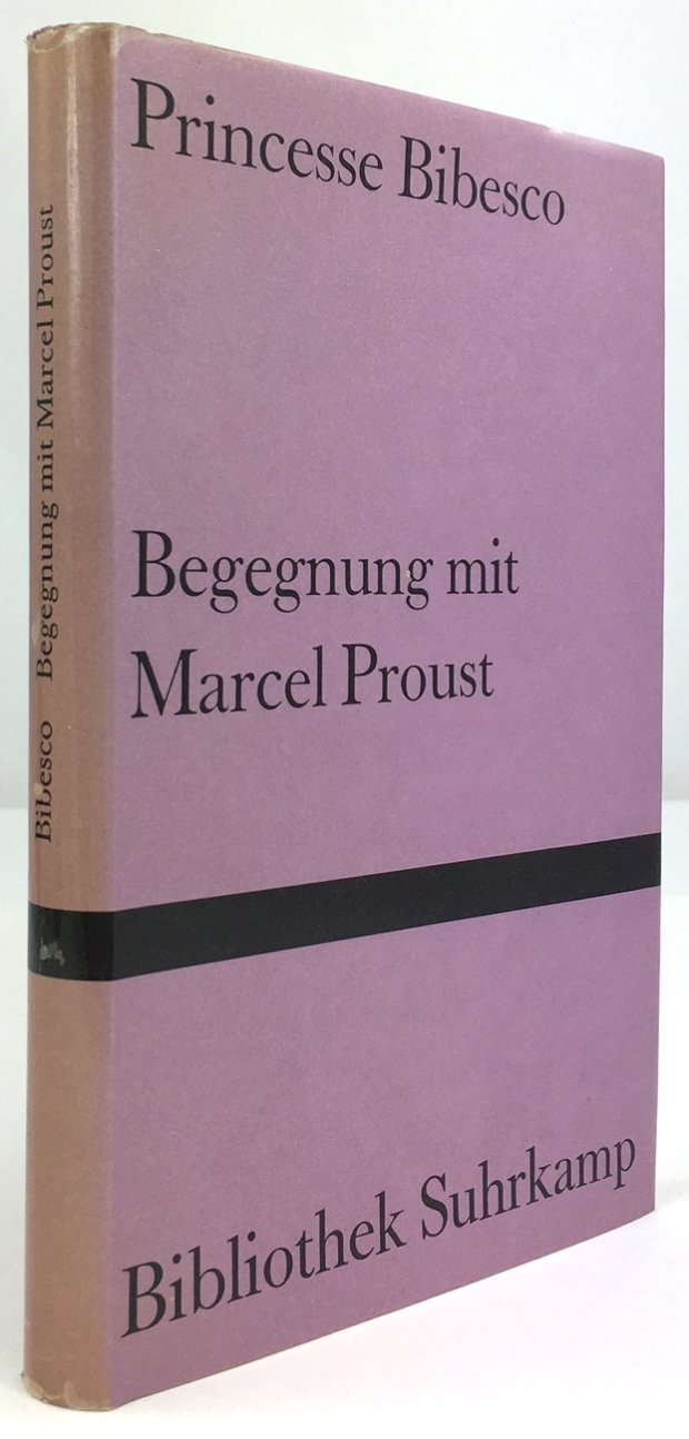 Abbildung von "Begegnung mit Marcel Proust. Deutsch von Eva Rechel-Mertens. 1. Aufl."