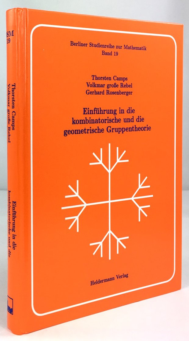Abbildung von "Einführung in die kombinatorische und die geometrische Gruppentheorie."